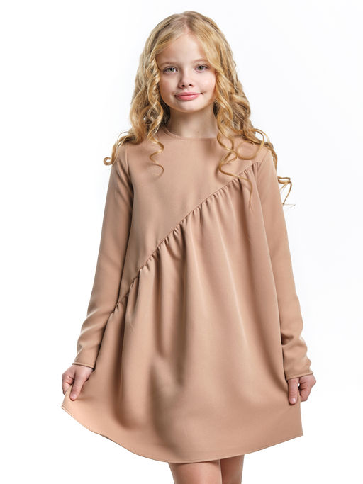 Платье для девочки праздничное UD 7843 т.бежевый - Mini maxi фото 9