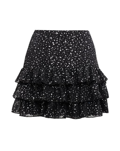 Мини-юбка с каскадными оборками - Incity фото 3