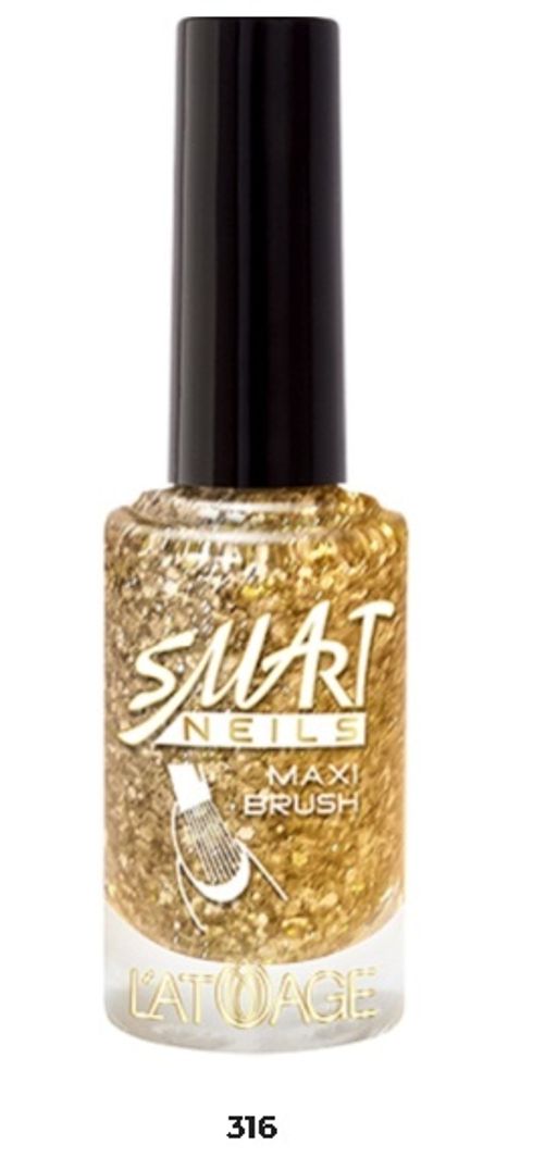 Latuage Лак для ногтей Эффекты тон 316 золотисто-белые точки 9мл