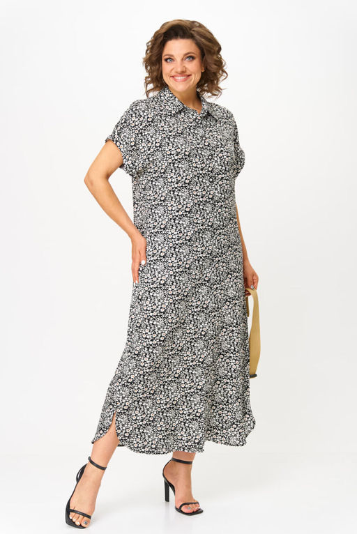 Платье Michel Chic 993/2 черный, белый  фото 3