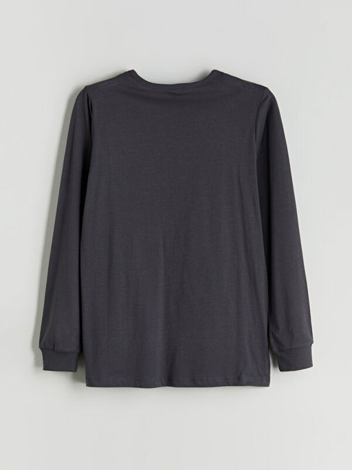 Bisiklet Yaka Erkek ?ocuk Pijama ?st