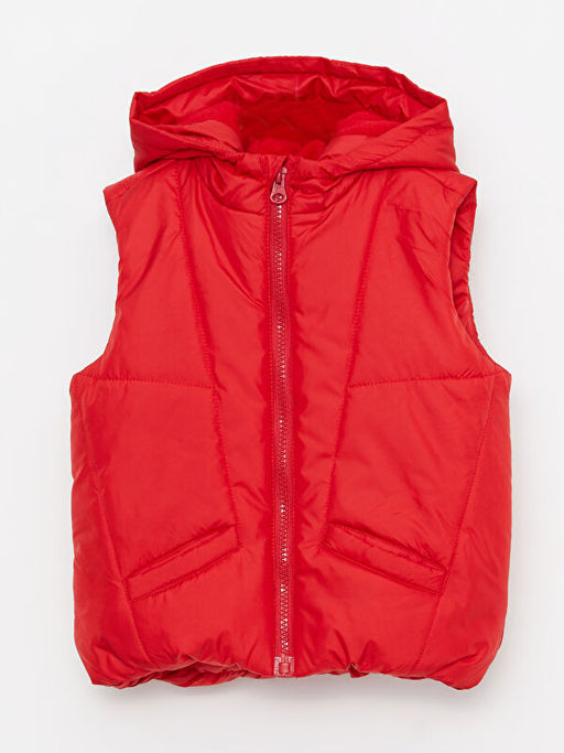 Kap??onlu Basic Erkek Bebek Fermuarl? Yelek - Waikiki фото 2