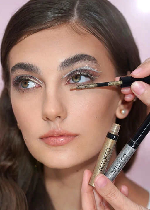 ARTDECO Тушь-лайнер Glitter Mascara & Liner тон 7,5 мл  фото 4