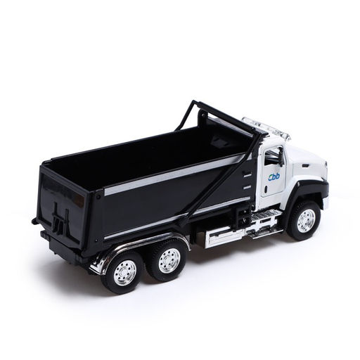 Грузовик металлический «Самосвал», инерция, открываются двери, свет и звук - Автоград фото 11