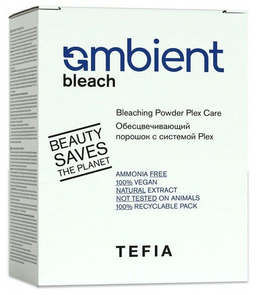 Обесцвечивающий порошок с системой BLEACH Plex, 500 гр Ambient - Tefia фото 2
