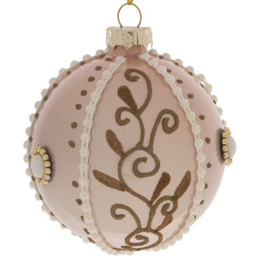 Украшение новогоднее "Шар", D8 см, L8 W8 H10 см