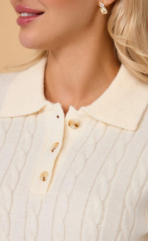 Джемпер F422-1520 milk - Fine joyce фото 4