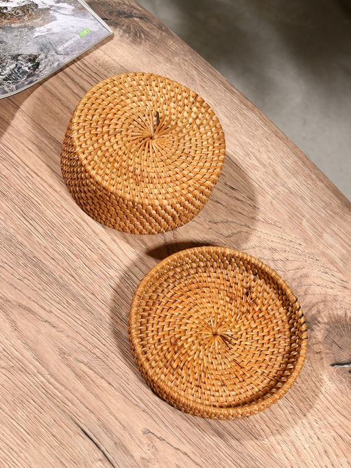 Корзинка плетёная «Дори», 13×13×8 см