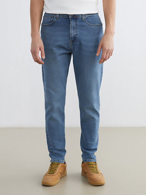 730 Havu? Kal?p Erkek Jean Pantolon