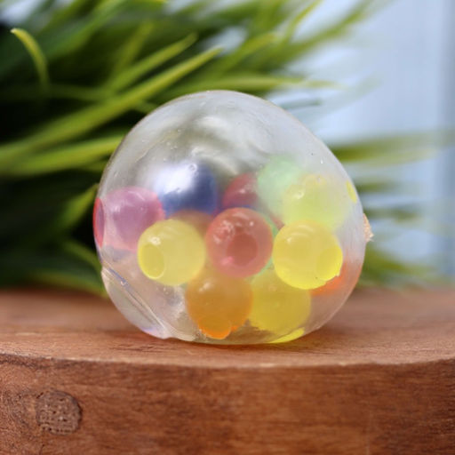 Мялка - антистресс Colorful balloons, шоу-бокс 12 шт.