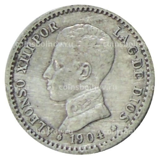 50 сентимо 1904 (10) года Испания