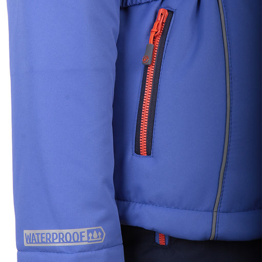 RODOS Утеплённый костюм для девочки зима М-215 Васильковый/Синий