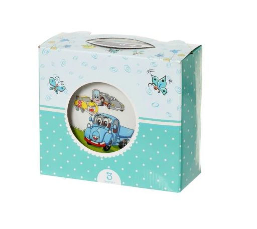 Набор 3пр Машины 2 (Синий грузовик) (тарелка 18см, салатник 15см, кружка 230мл) под/уп C425# (292092 - Daniks фото 7