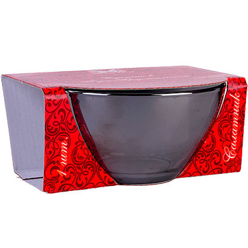 GR1542-1-06 Салатник 13 см 500мл Сияющий графит стекло (х12) - Mayer&boch фото 3