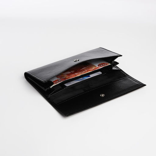 Кошелёк на кнопке, цвет пудровый - Simaland фото 4