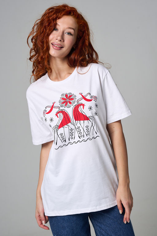 Футболка унисекс Натали кулирка  фото 26