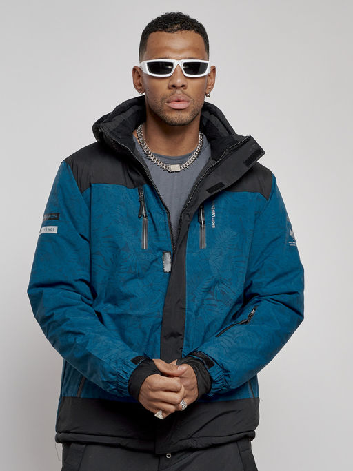 Горнолыжный костюм мужской зимний синего цвета 6321S - Leifensh фото 12