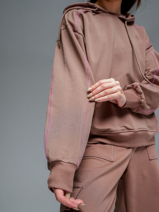 Толстовка футер 2-х нитка с лайкрой - Nota bene фото 4