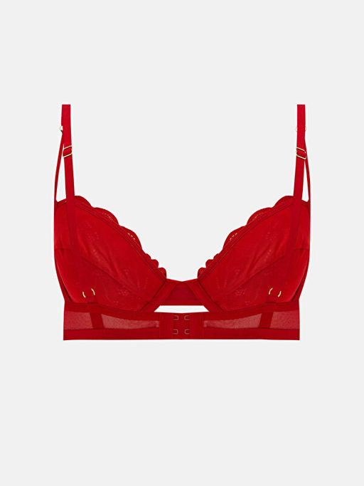 Balenli Dolgusuz Dantelli S?tyen