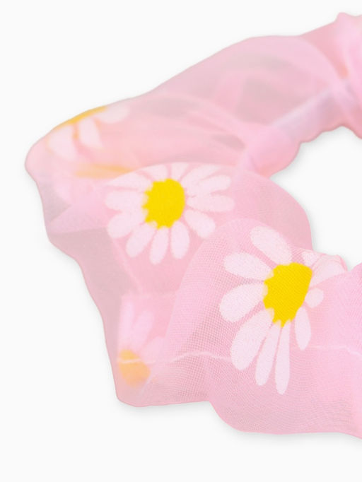 Цена за 2 шт. Резинка для волос «Ромашка» розовая, Коты аристократы