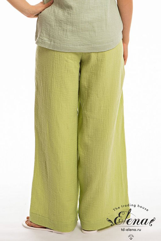 Брюки М323015а Фисташковый - Елена фото 7
