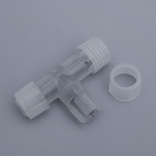 Цена за 5 шт. Т-образный коннектор Luazon Lighting для светового шнура 13 мм, 3-pin