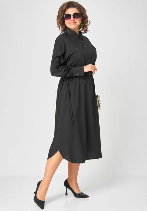 Платье EVA GRANT 7223 черный