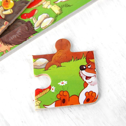 Пазл Лесные жители 12 элементов, 0,414,511 см - Simaland фото 3