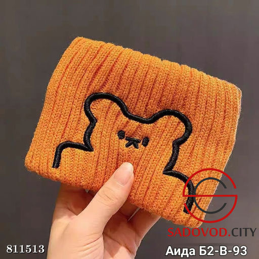 Повязка с нашивкой-медведь