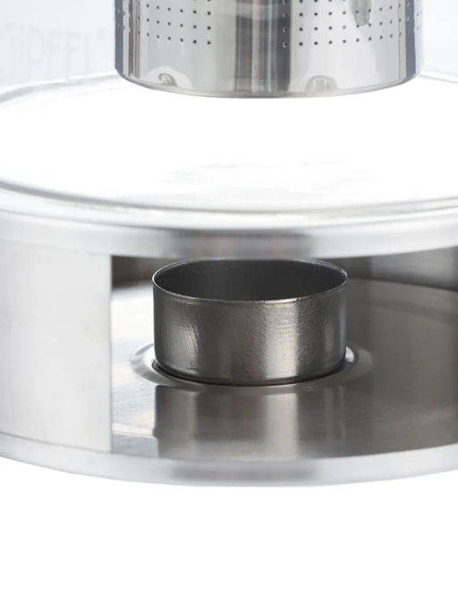 51113 GIPFEL Чайник заварочный MERCURY 1500 мл c фильтром и подставкой для подогрева. - Werner фото 6