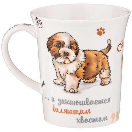 КРУЖКА LEFARD ПИТОМЦЫ 420 МЛ (КОР=36ШТ.)  фото 4