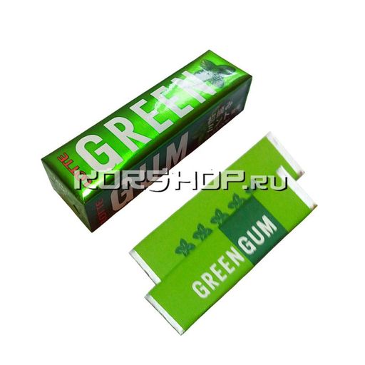Жевательная резинка с мятой и зелёным чаем Green Gum Lotte, Япония, 26,1 г
