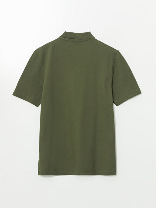 Polo Yaka K?sa Kollu Pike Erkek Ti??rt