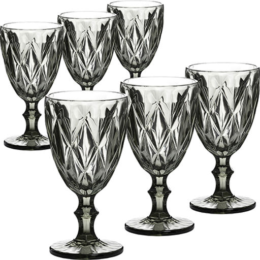 60436 Набор бокалов 340 мл 6 шт серый LR (х4) - Mayer&boch фото 4