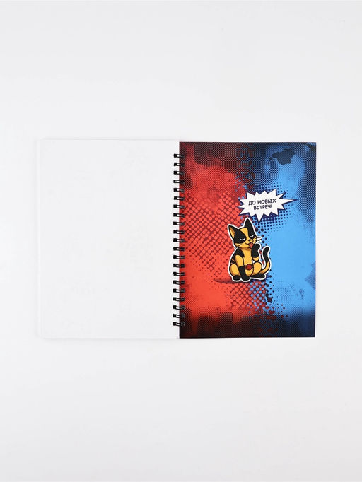 Смэшбук со стикерами А5, 30 листов «Супер коты»