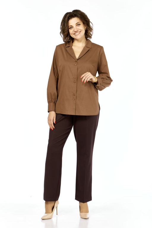 Костюм Элль стиль 2408-Р шоколад