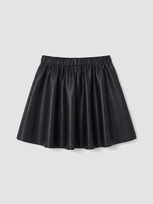 Deri G?r?n?ml? K?z ?ocuk Etek