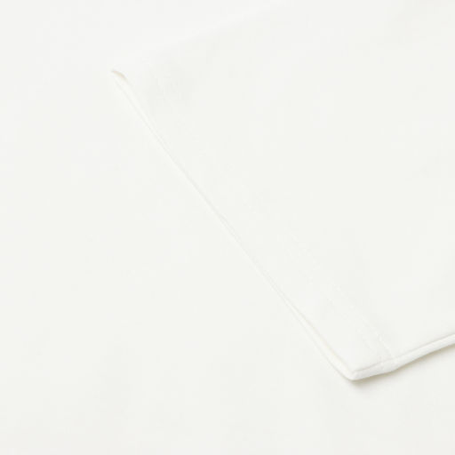 Футболка оверсайз с нашивкой женская MINAKU: One Most Brand, экрю, размер 46