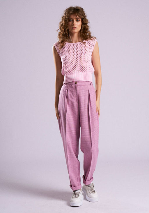 SS-2440 брюки женские т. роза - Mozart фото 4