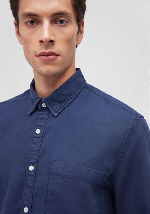 Lacivert Gomlek - Mavi фото 5