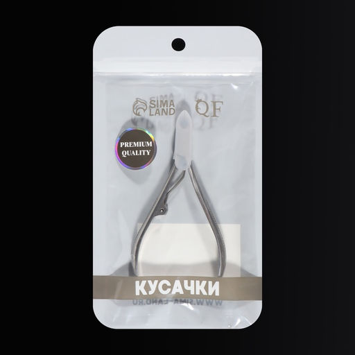 Кусачки маникюрные для кутикулы Premium, 10,3 см, длина лезвия - 4 мм, цвет серебристый - Queen fair фото 9