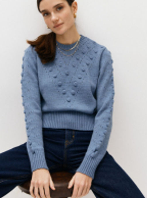 Джемпер 121.070115/голубой - Seven senses фото 23