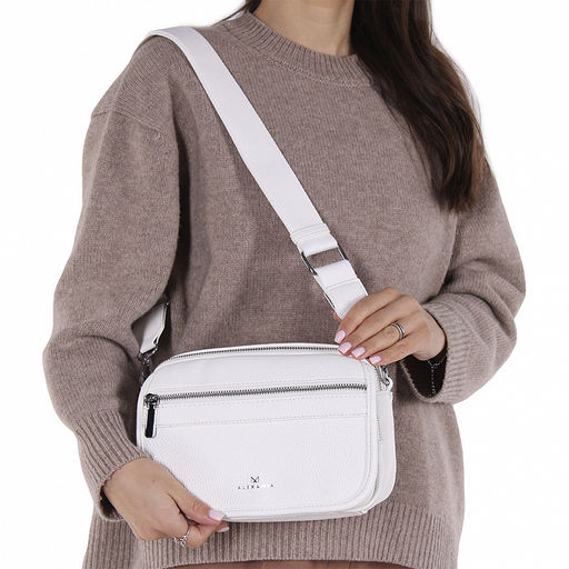 Сумка 8855CD white Alex&Mia