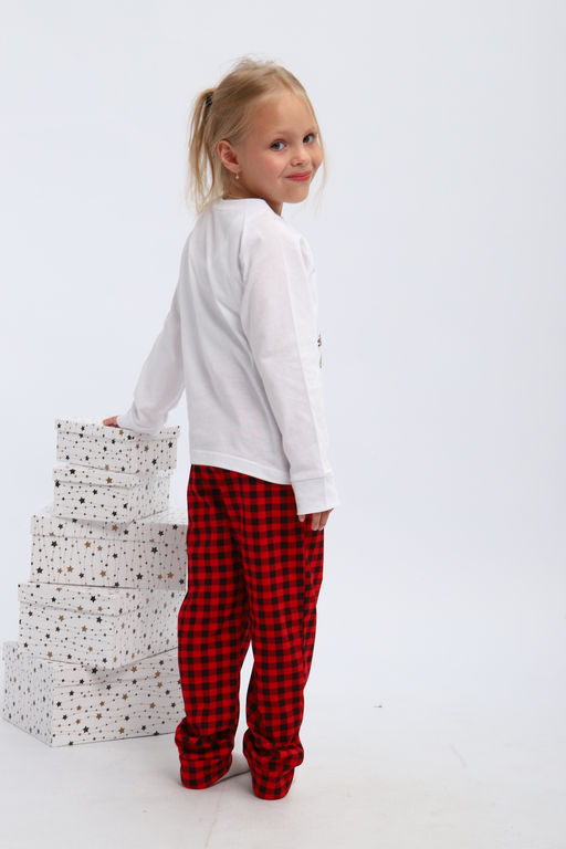 Пижама детская П324 Нарядные Ёлочки