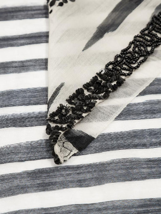 Палантин жен. шерсть+шелк 58х180 WA43-50717-19 - Eleganzza фото 2