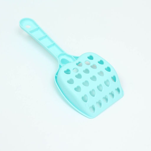 Туалет для кошек закрытый 47 x 47 x 35 см, бирюзовый - Пижон фото 9