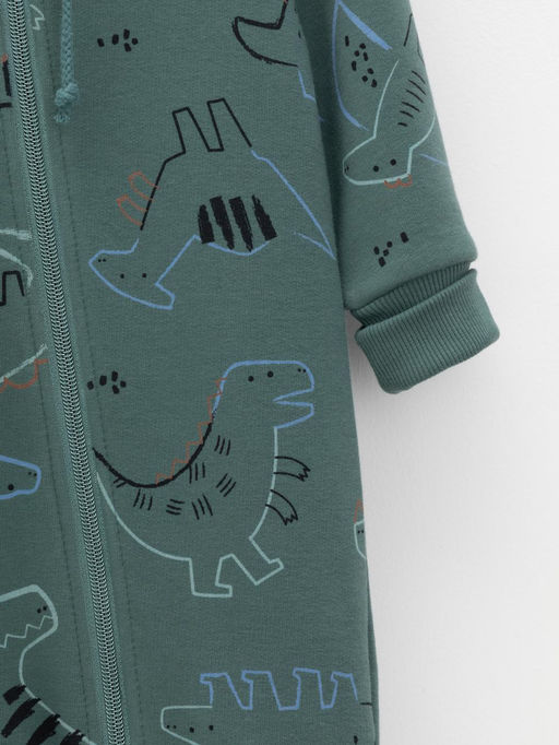 КР 6552/темно-зеленый 5611 Н019 к604 комбинезон д/мал яс