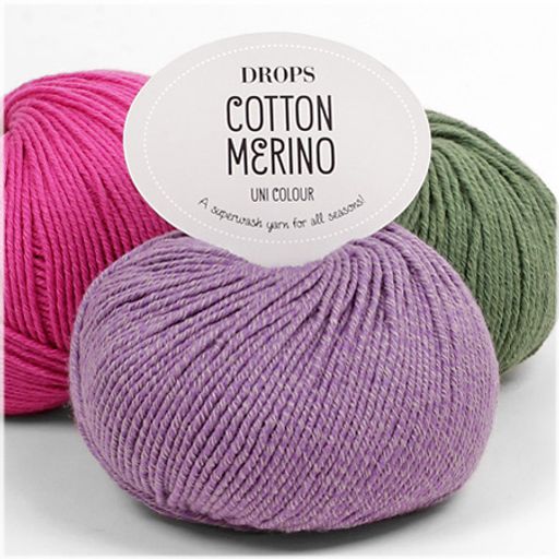 Цена за 10 мотков пряжи Cotton Merino