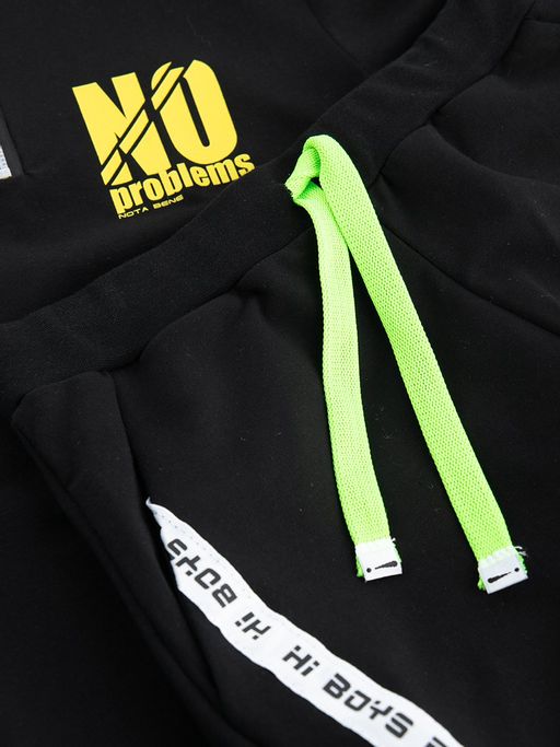 Костюм спортивный черный 201100702 - Nota bene фото 11