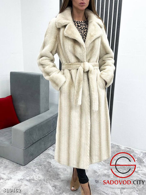 Шуба искусственная под норку - Bruno фото 2